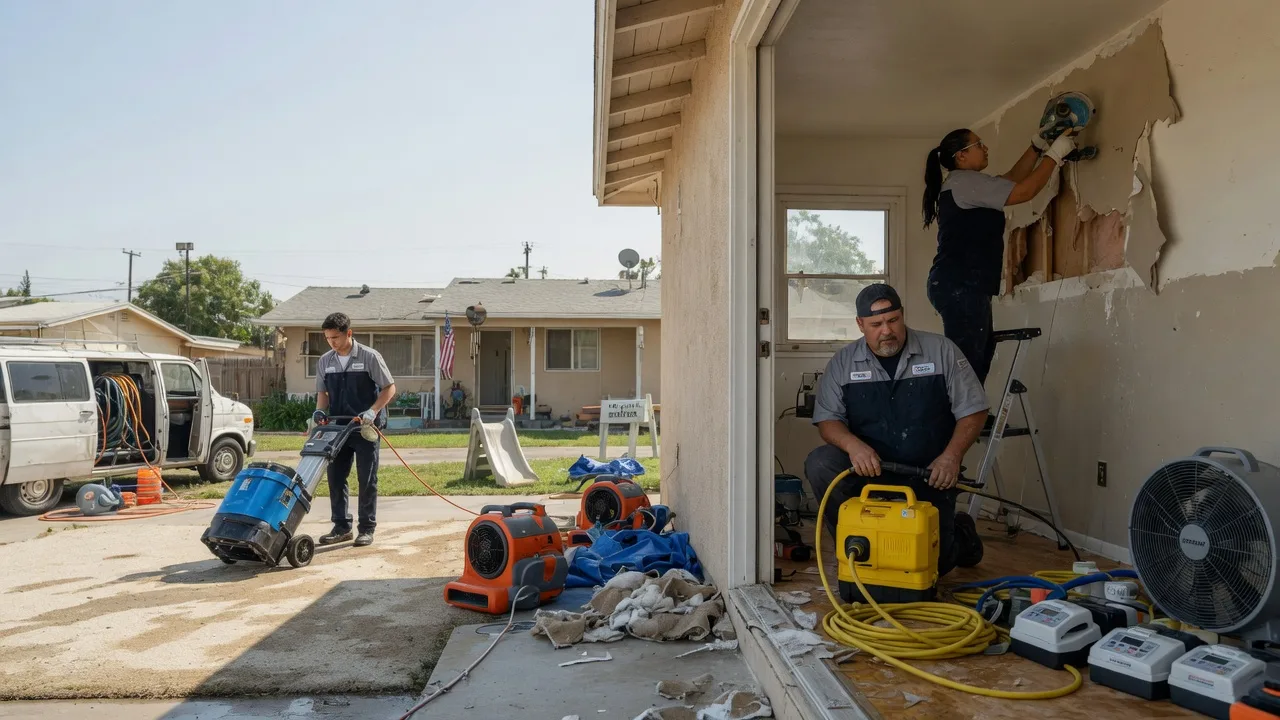 Water Damage Restoration in Burlington, KS near me